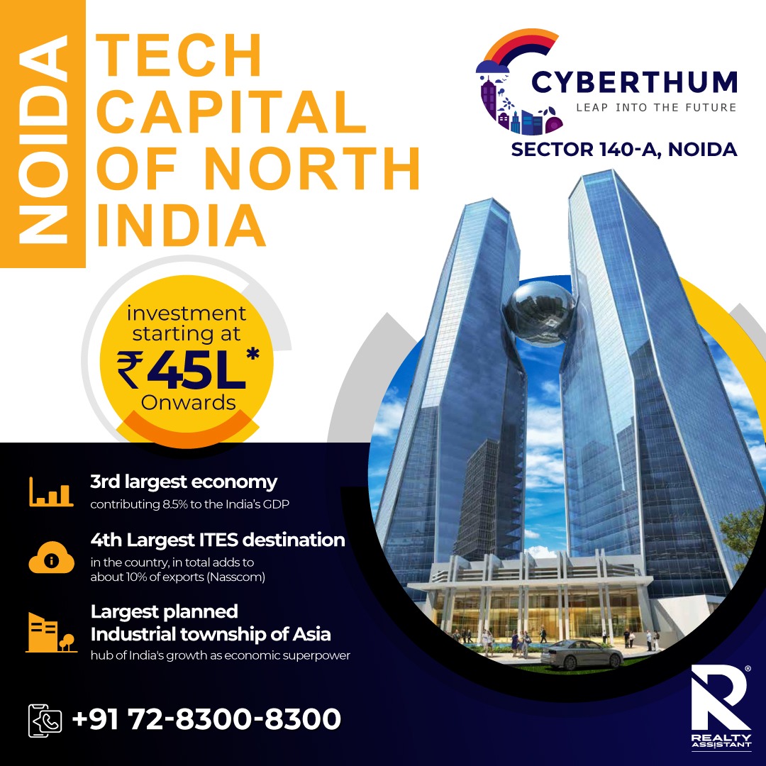 Bhutani Cyberthum Office Space & Retail in Sector 140A Noida